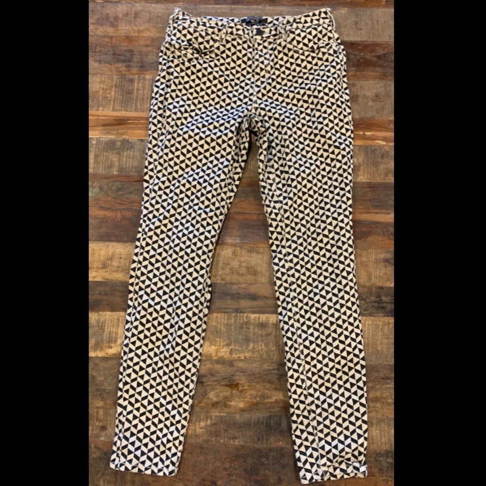 Black and White Scott and Soda Pants